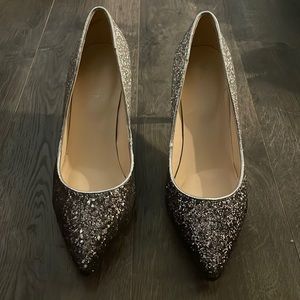 Like new size 7M sparkly high heels - Nine West